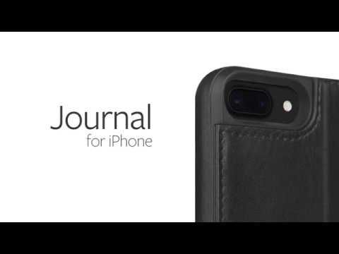 Twelve South Journal Wallet Bookcase Apple iPhone X / Xs - Zwart