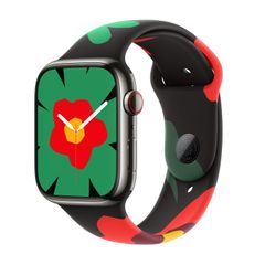 Apple Sport Band Apple Watch | 44/45/46/49 mm - Maat S/M - Unity Bloom