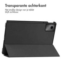 imoshion Trifold Hardcase Bookcase Lenovo Tab M11 - Zwart