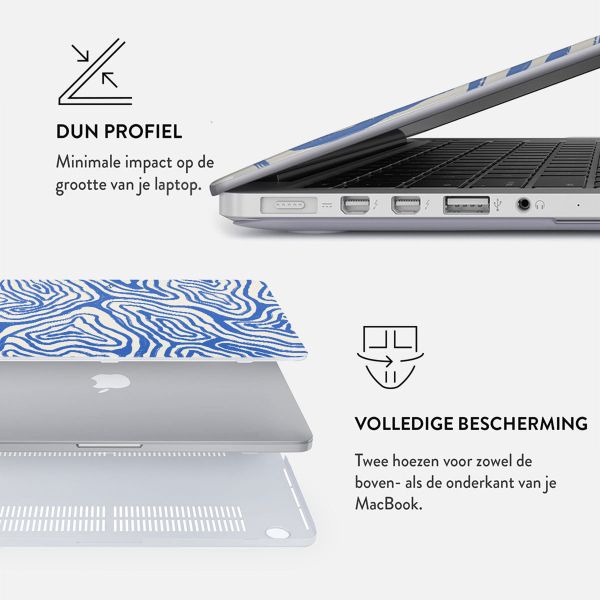 Burga Hardshell Cover MacBook Air 13 inch (2018-2020) - A1932 / A2179 / A2337 - Seven Seas