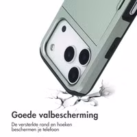 imoshion Backcover met pasjeshouder Apple iPhone 17 Pro - Groen