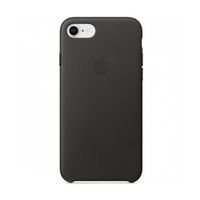 Apple Leather Backcover Apple iPhone SE (2022 / 2020) / 8 / 7 - Charcoal Grey