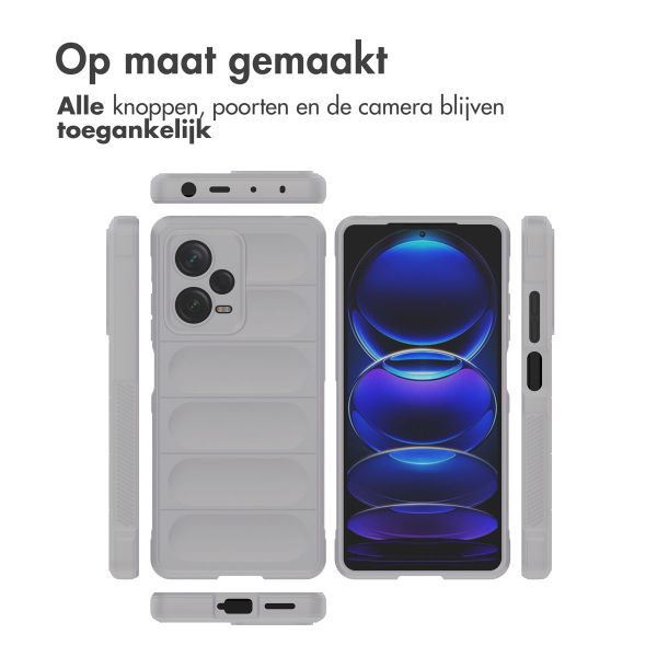 imoshion EasyGrip Backcover Xiaomi Redmi Note 12 Pro Plus - Grijs