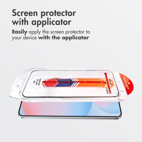 Accezz Tempered Glass Screen Protector + Applicator Samsung Galaxy S24 FE
