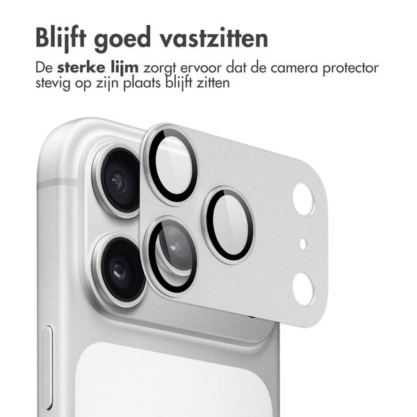 imoshion Camera Protector Glas 2 Pack voor de Apple iPhone 18 Pro - Silver