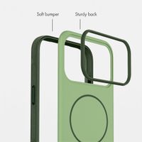 imoshion Colour Back Cover with Thin MagSafe Ring Apple iPhone 17 Pro - Dark Green