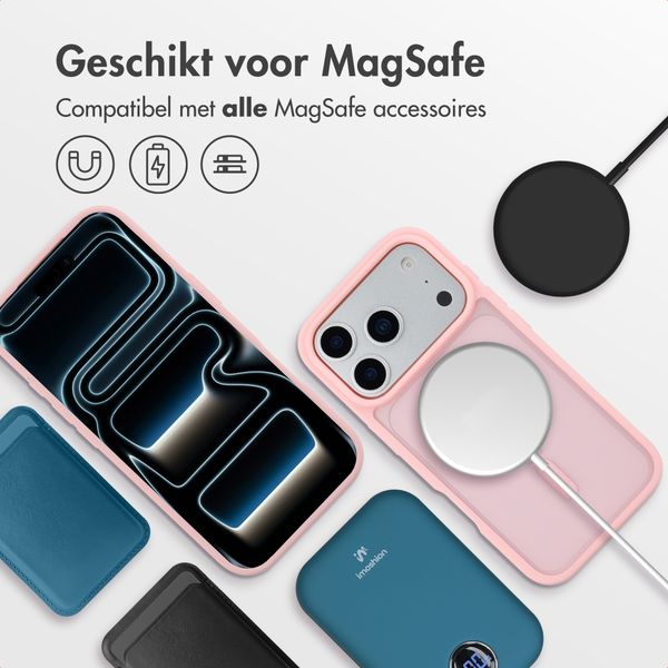 imoshion Color Guard Backcover met MagSafe Apple iPhone 17 Pro Max - Lichtroze