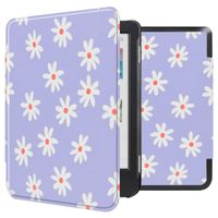 imoshion Design Slim Hard Case Sleepcover Kobo Clara Colour / Clara BW / Tolino Shine 5 / Shine Color - Flowers Distance