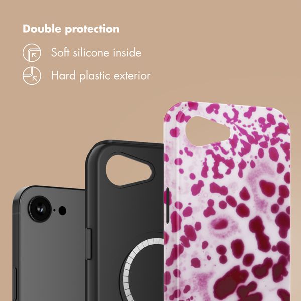 Selencia Vivid Back Cover with MagSafe Apple iPhone 17e / 16e - Cosmic Orchid