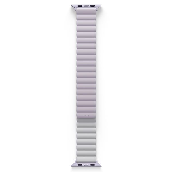 Uniq Revix dubbelzijdig bandje Apple Watch Series 1 t/m 10 / SE / Ultra (2) (44/45/46/49 mm) - Lilac/White