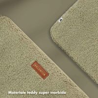 Selencia Teddy Laptop hoes 13-14 inch - Laptopsleeve - Sage Green