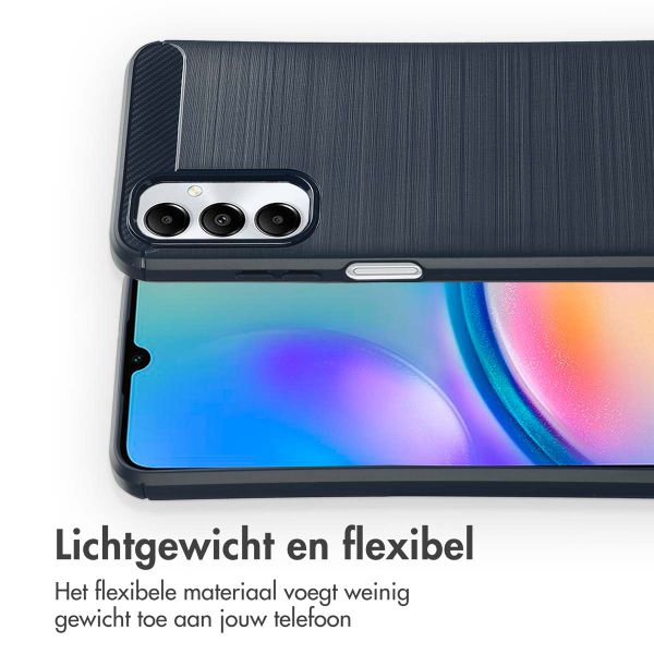 imoshion Brushed Backcover Samsung Galaxy A05s - Donkerblauw