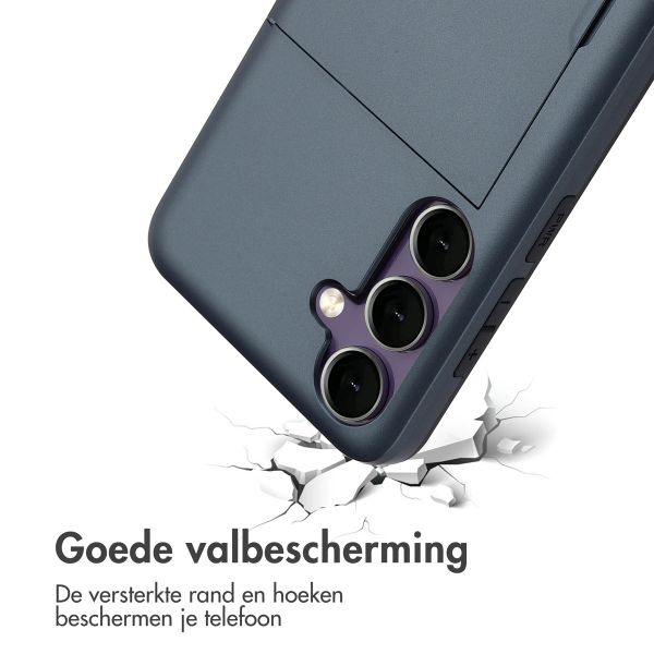 imoshion Backcover met pasjeshouder Samsung Galaxy S24 FE - Donkerblauw