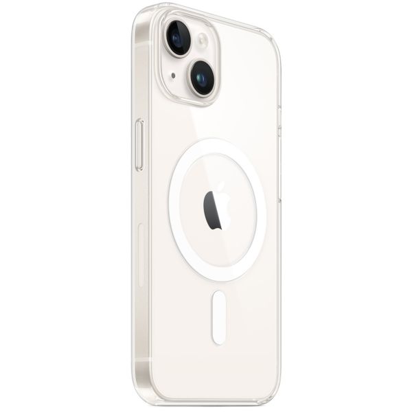 Apple Clearcase MagSafe Apple iPhone 14 - Transparant