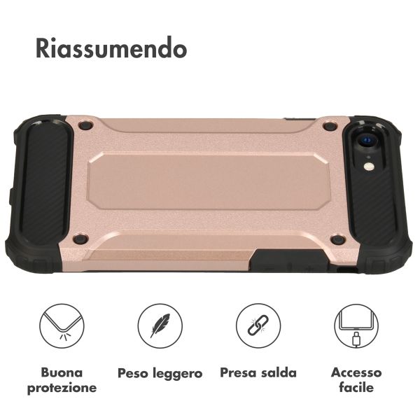 imoshion Rugged Xtreme Backcover Apple iPhone SE (2022 / 2020) / 8 / 7 - Rosé Goud