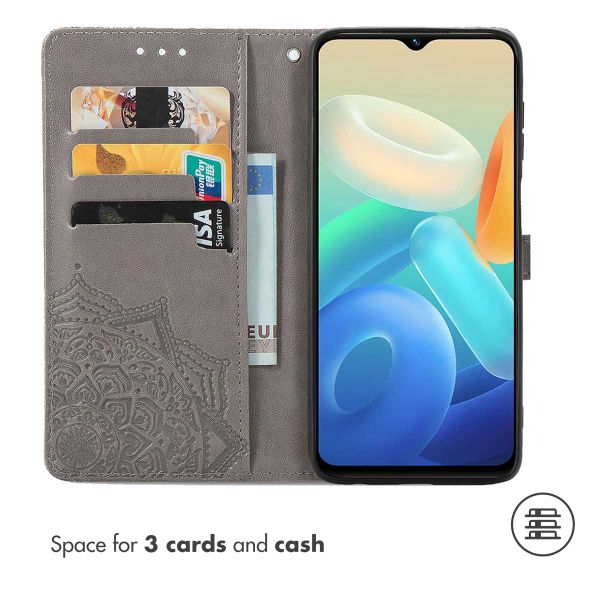 imoshion Mandala Bookcase Oppo A77 - Grijs