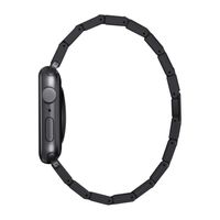 Pitaka Carbon Fiber bandje Apple Watch | 44/45/46/49 mm - Retro Carbon Black