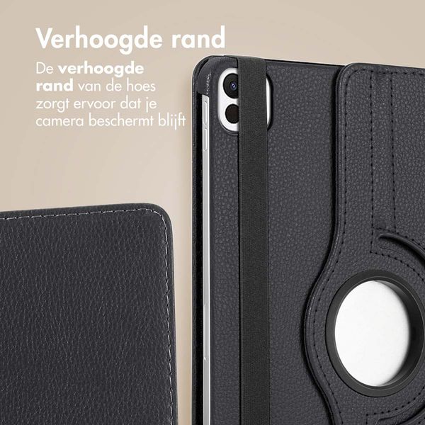 imoshion 360° draaibare Bookcase Apple iPad Pro 11 (2025) M5 / (2024) M4 - Zwart