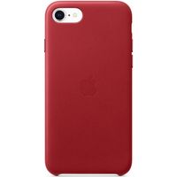 Apple Leather Backcover Apple iPhone SE (2022 / 2020) - Red