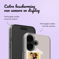 Gepersonaliseerd hoesje met filmrol N°1 iPhone 16 - Transparant