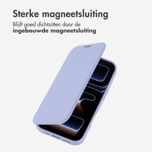 imoshion Transparante Bookcase met MagSafe Apple iPhone 17 Pro - Lila