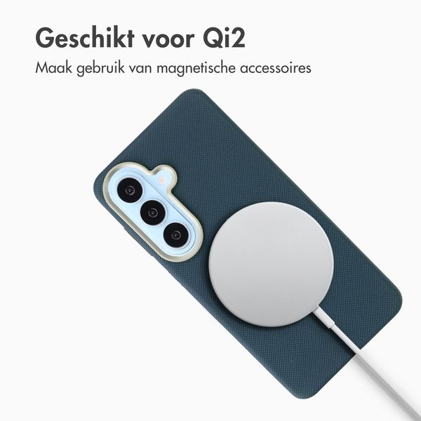 Accezz Mesh Backcover met MagSafe Samsung Galaxy S26 - Donkerblauw