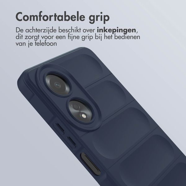 imoshion EasyGrip Backcover Oppo A58 (4G) - Donkerblauw