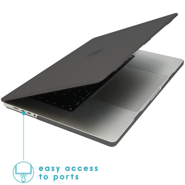 imoshion Laptop Cover voor de MacBook Pro 16 inch (2021 / 2023 M3 chip / 2024 M4 chip) - A2485 / A2780 / A2991 / A3186 / A3403 - Zwart