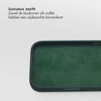 Selencia Olyn Uitneembare Bookcase met MagSafe Apple iPhone 17 Pro - Groen
