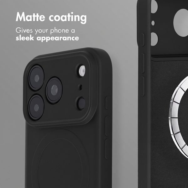 imoshion Colour Back Cover with MagSafe Apple iPhone 18 Pro Max / 17 Pro Max - Black