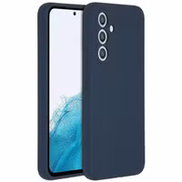 Accezz Liquid Silicone Backcover Samsung Galaxy A54 (5G) - Donkerblauw