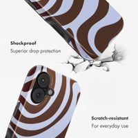 Selencia Vivid Back Cover with MagSafe Apple iPhone 17 - Dream Swirl Chocolate