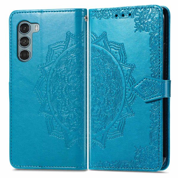 imoshion Mandala Bookcase Motorola Moto G200 - Turquoise