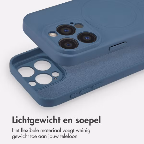 imoshion Color Backcover met MagSafe Apple iPhone 15 Pro - Donkerblauw