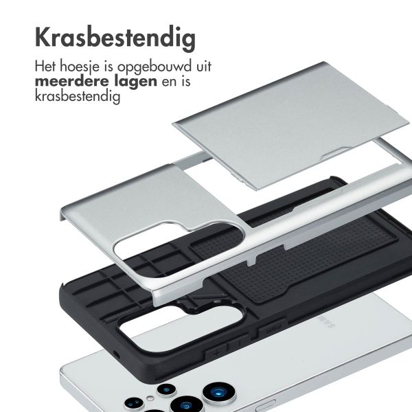 imoshion Backcover met pasjeshouder Samsung Galaxy S25 Ultra - Grijs