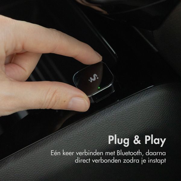 imoshion Mini 2-in-1 Auto Dongle - Draadloze CarPlay en Android Auto - Zwart