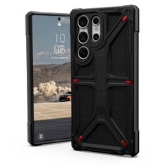 UAG Monarch Backcover Samsung Galaxy S23 Ultra - Kevlar Black