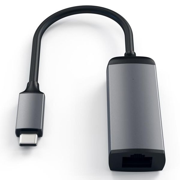 Satechi USB-C naar Gigabit Ethernet Adapter - Space Grey