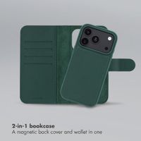 Accezz Edge detachable Bookcase with MagSafe Apple iPhone 18 Pro / 17 Pro - Green