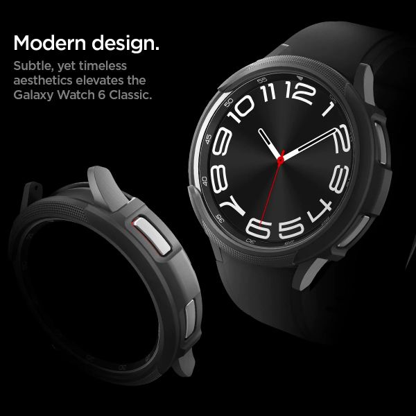 Spigen Liquid Air™ Pro Case Samsung Galaxy Watch 6 Classic - 47 mm - Matte Black