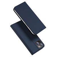 Dux Ducis Slim Softcase Bookcase iPhone 15 Plus - Donkerblauw