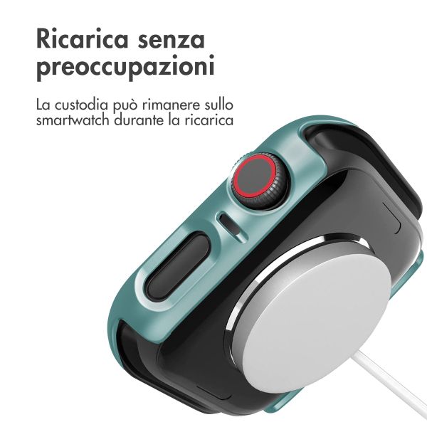 imoshion Full Cover Hardcase Apple Watch 4 / 5 / 6 / SE - 44 mm - Donkergroen