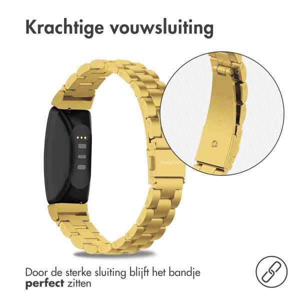 imoshion Stalen bandje Fitbit Inspire 2 / HR / ACE2 / ACE3 - Goud