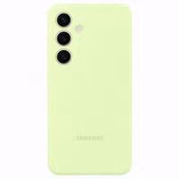 Samsung Originele Silicone Backcover Samsung Galaxy S24 - Light Green