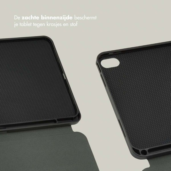 Selencia Vivid tablethoes Apple iPad 11 (2025) 11 inch A16 / iPad 10 (2022) 10.9 inch - Desert Waves Beige