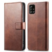 imoshion Luxe Bookcase Samsung Galaxy A51 - Donkerbruin