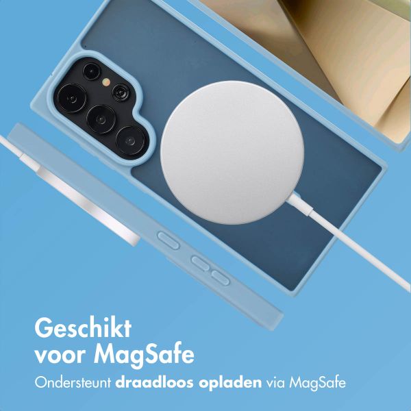 imoshion Color Guard Backcover met MagSafe Samsung Galaxy S24 Ultra - Lichtblauw