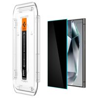 Spigen GLAStR Privacy EZ Fit Screenprotector + Applicator Samsung Galaxy S24 Ultra