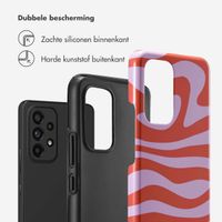 Selencia Vivid Backcover Samsung Galaxy A53 - Dream Swirl Pink