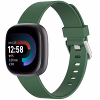 imoshion Siliconen bandje Fitbit Versa / Versa 2 / Versa Lite - Maat S - Donkergroen